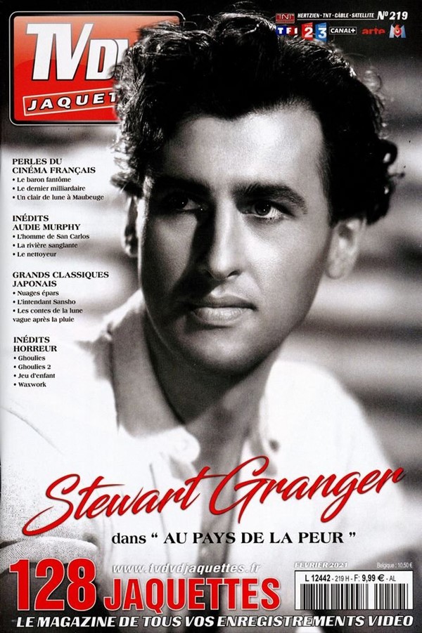 TV DVD JAQUETTES magazine side cover Issue 219  February 2021