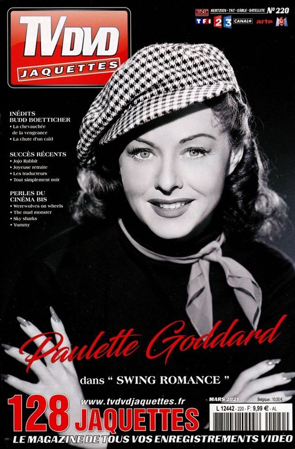 TV DVD JAQUETTES magazine side cover Issue 220  March 2021