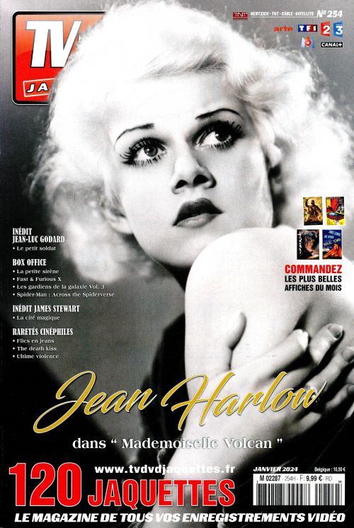 TV DVD JAQUETTES magazine side cover Issue 254  January 2024