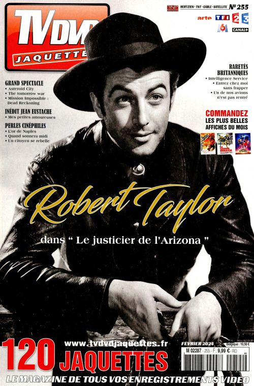 TV DVD JAQUETTES magazine side cover Issue 255  February 2024