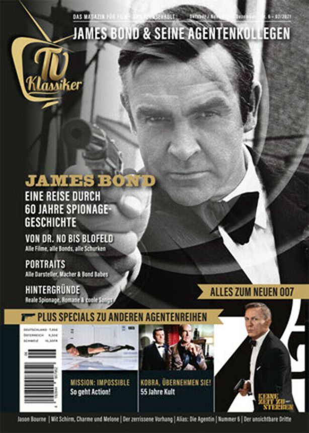 TV KLASSIKER magazine side cover  January/February 2021