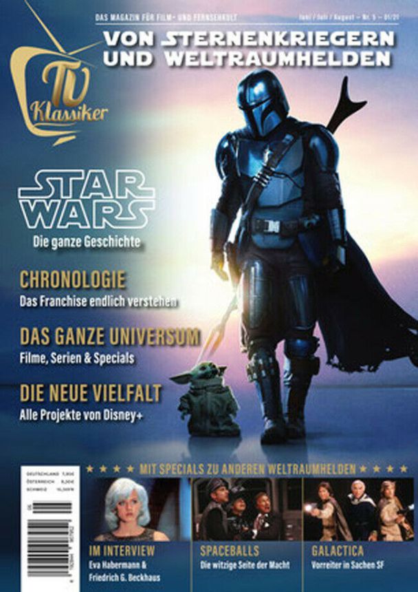 TV KLASSIKER magazine side cover  June/August 2021