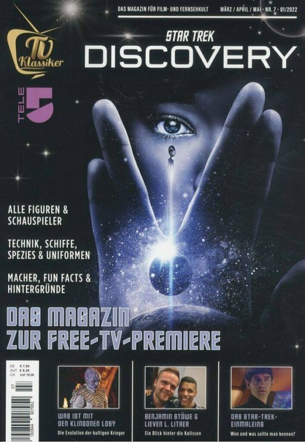 TV KLASSIKER magazine side cover  March/May 2022