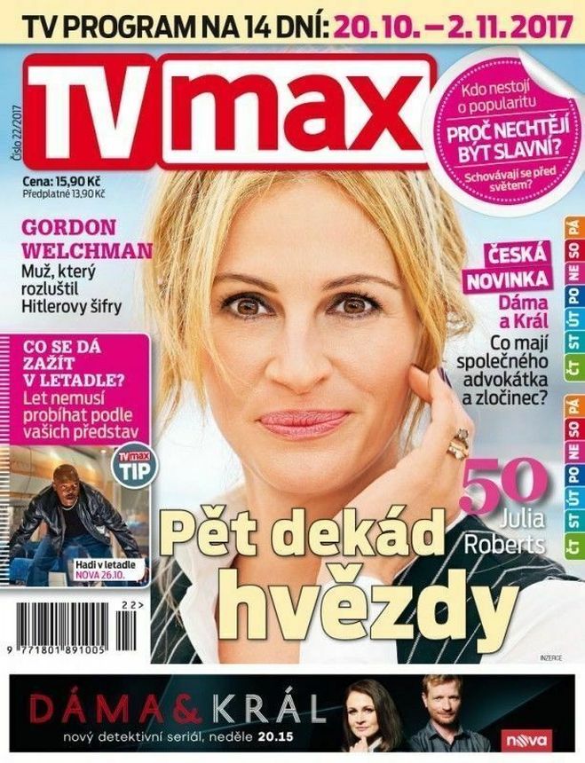 TV MAX magazine side cover Issue 22 20 October 2017