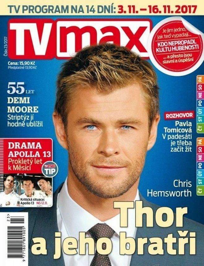 TV MAX magazine side cover Issue 23 3 November 2017