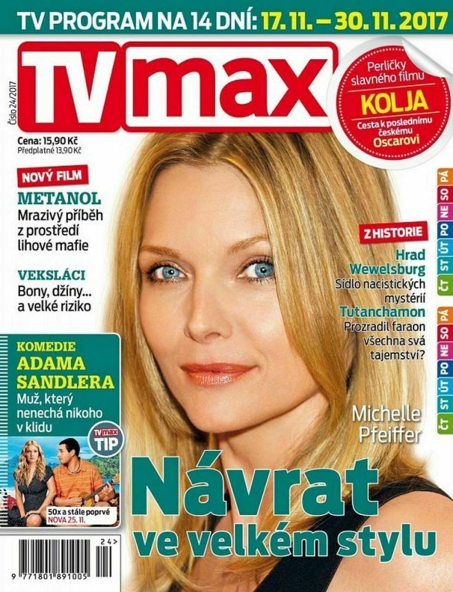TV MAX magazine side cover Issue 24 17 November 2017
