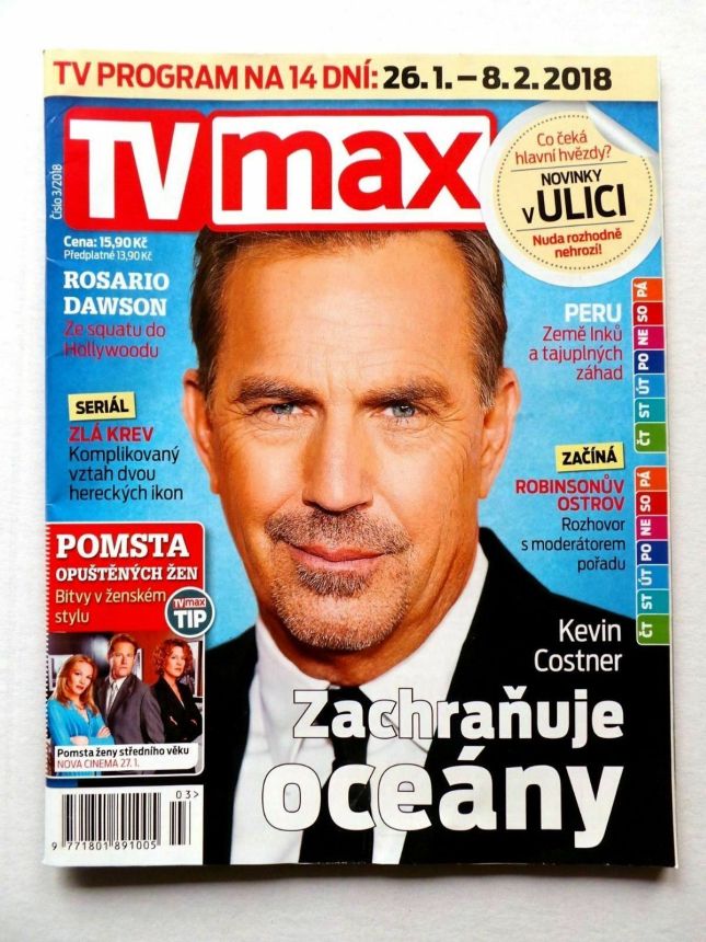 TV MAX magazine side cover Issue 3 26 January 2018