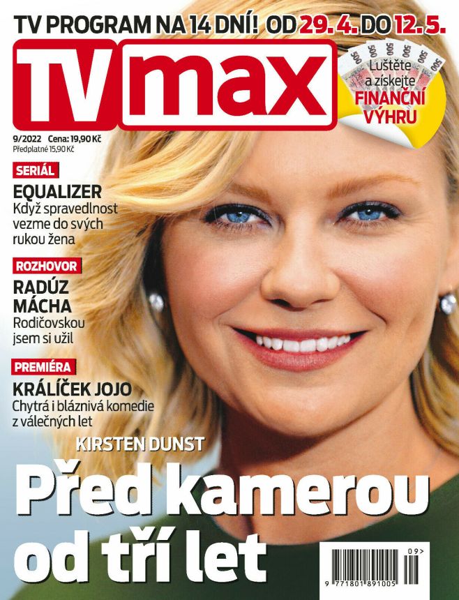 TV MAX magazine side cover Issue 9 29 April 2022