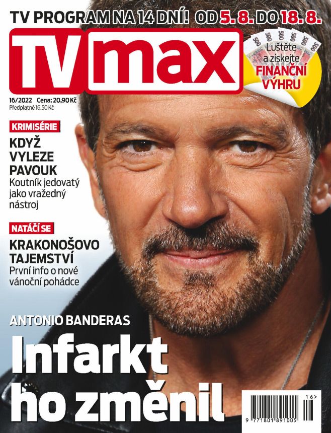 TV MAX magazine side cover Issue 16 5 August 2022