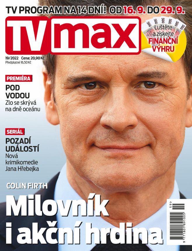 TV MAX magazine side cover Issue 19 16 September 2022
