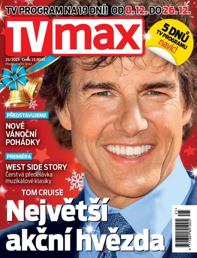 TV MAX magazine side cover Issue 25 8 December 2023