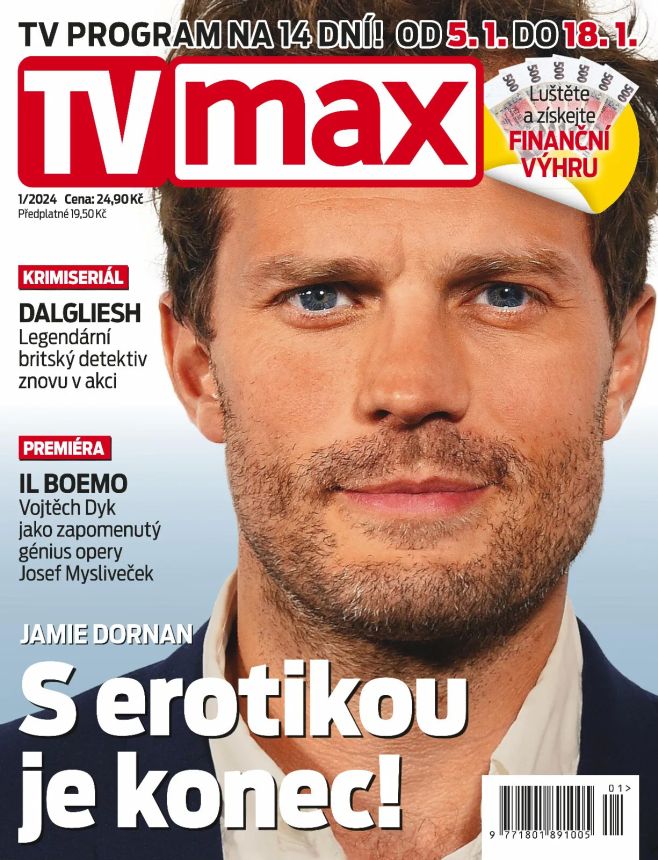 TV MAX magazine side cover Issue 1 5 January 2024