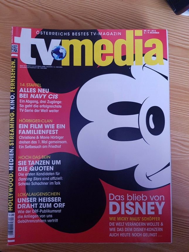 TV MEDIA magazine side cover Issue 49 3 December 2016