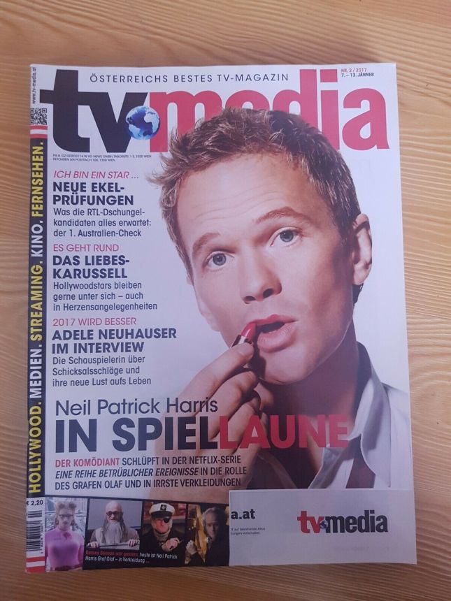 TV MEDIA magazine side cover Issue 2 7 January 2017