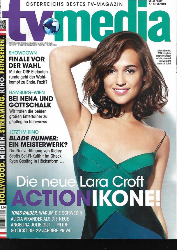 TV MEDIA magazine side cover Issue 41 7 October 2017