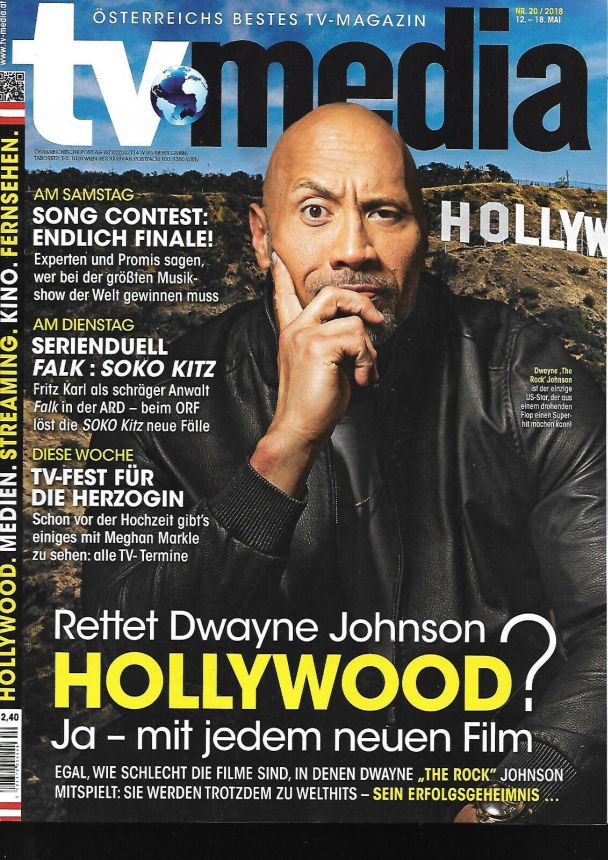 TV MEDIA magazine side cover Issue 20 12 May 2018