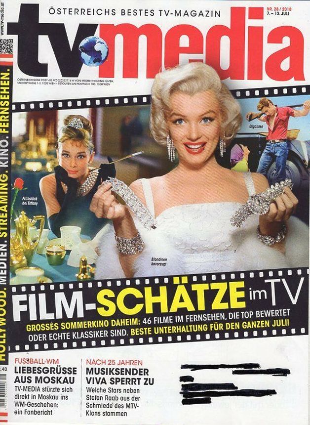 TV MEDIA magazine side cover Issue 28 7 July 2018