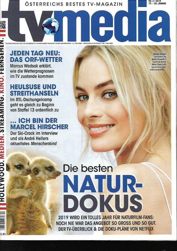 TV MEDIA magazine side cover Issue 4 19 January 2019