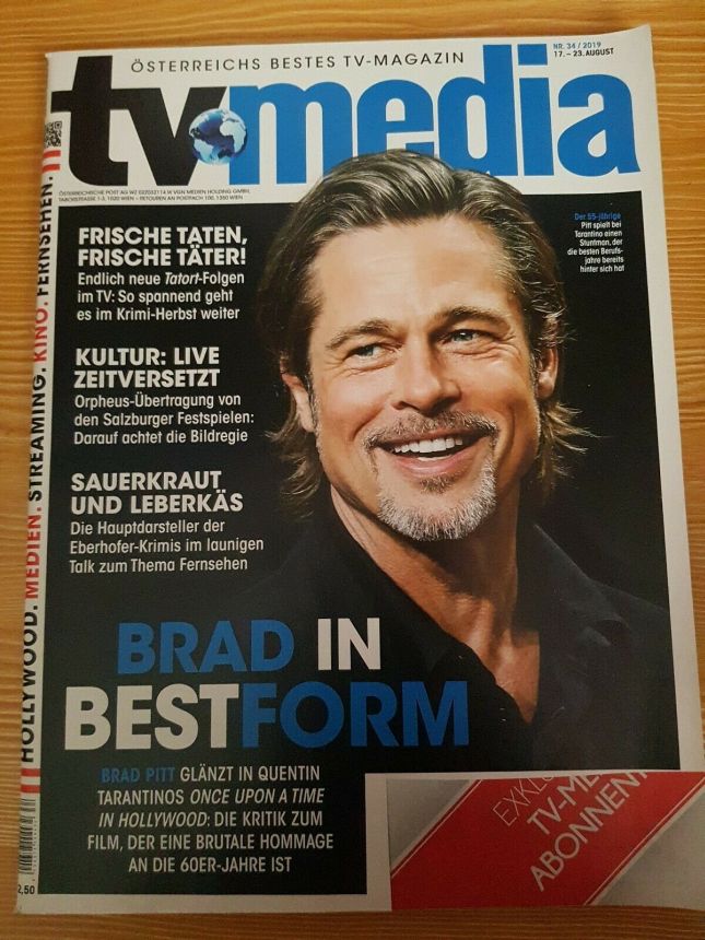 TV MEDIA magazine side cover Issue 34 17 August 2019