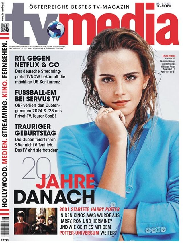TV MEDIA magazine side cover 17 April 2021