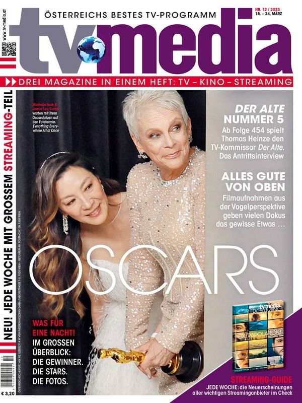 TV MEDIA magazine side cover 12 March 2023