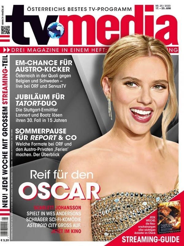 TV MEDIA magazine side cover 17 June 2023