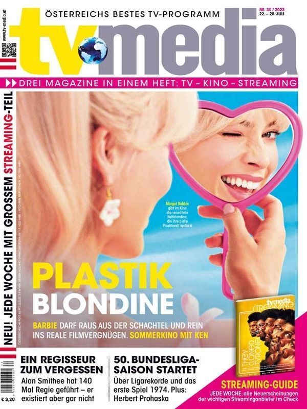 TV MEDIA magazine side cover 22 July 2023