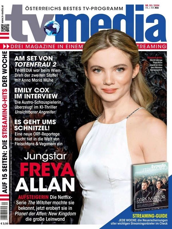 TV MEDIA magazine side cover 11 May 2024