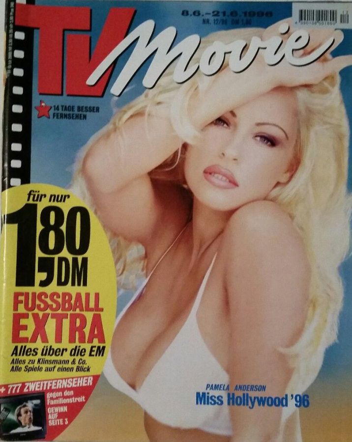 TV MOVIE magazine side cover Issue 12 8 June 1996