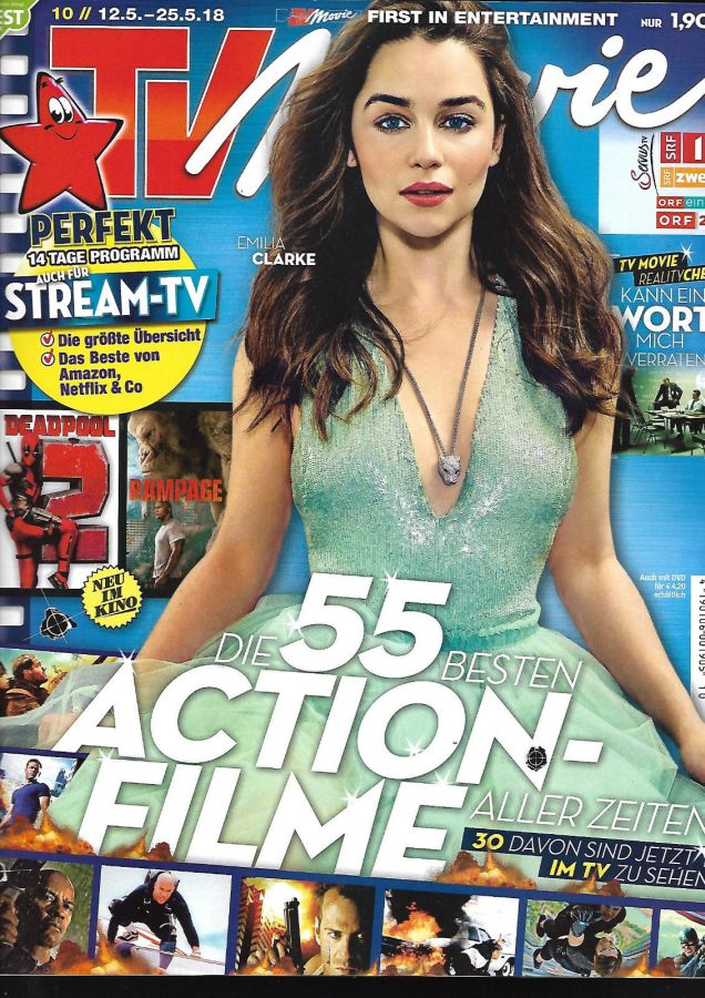 TV MOVIE magazine side cover Issue 10 12 May 2018