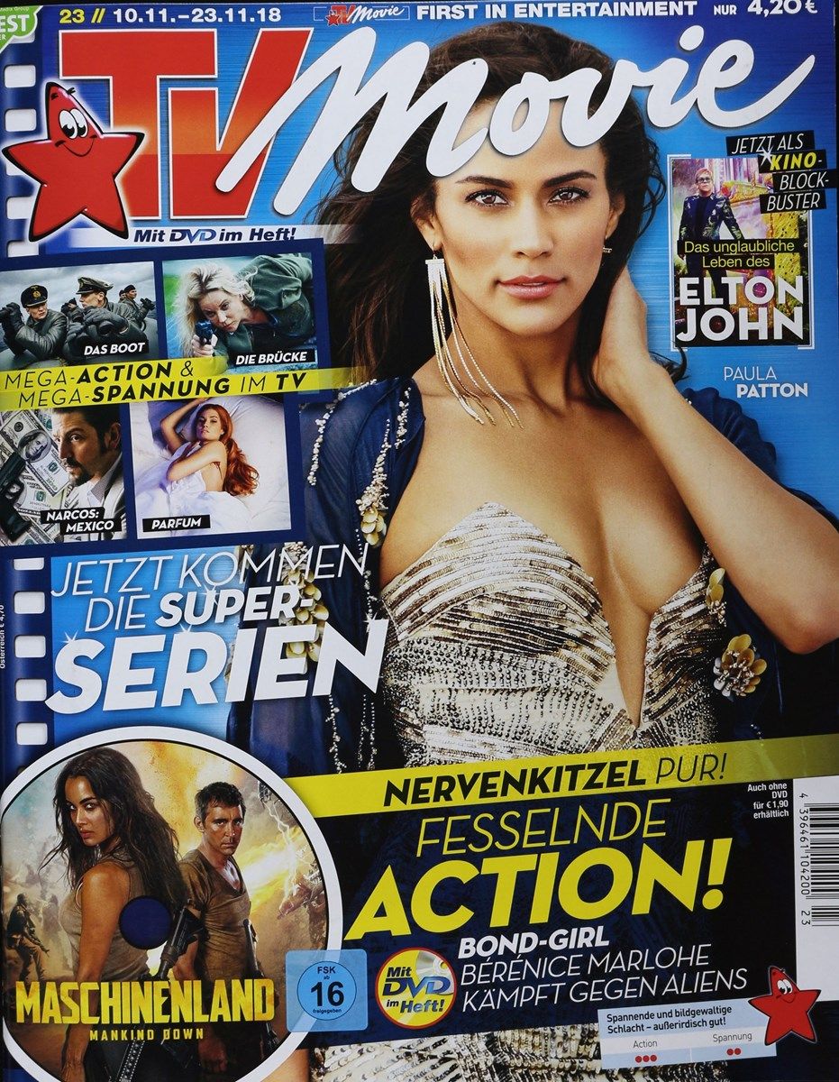 TV MOVIE magazine side cover Issue 23 10 November 2018