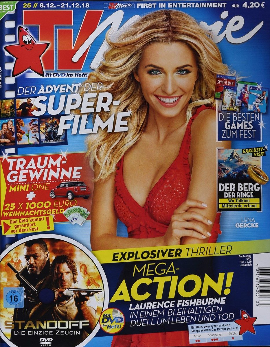 TV MOVIE magazine side cover Issue 25 8 December 2018