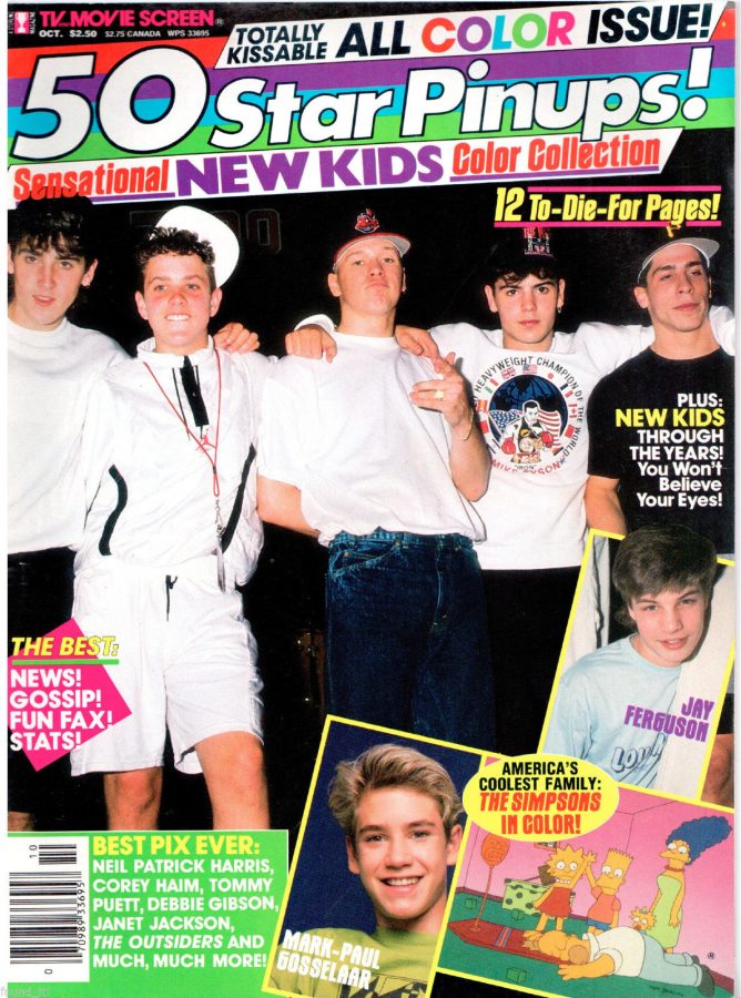 TV AND MOVIE SCREEN magazine side cover October 1990