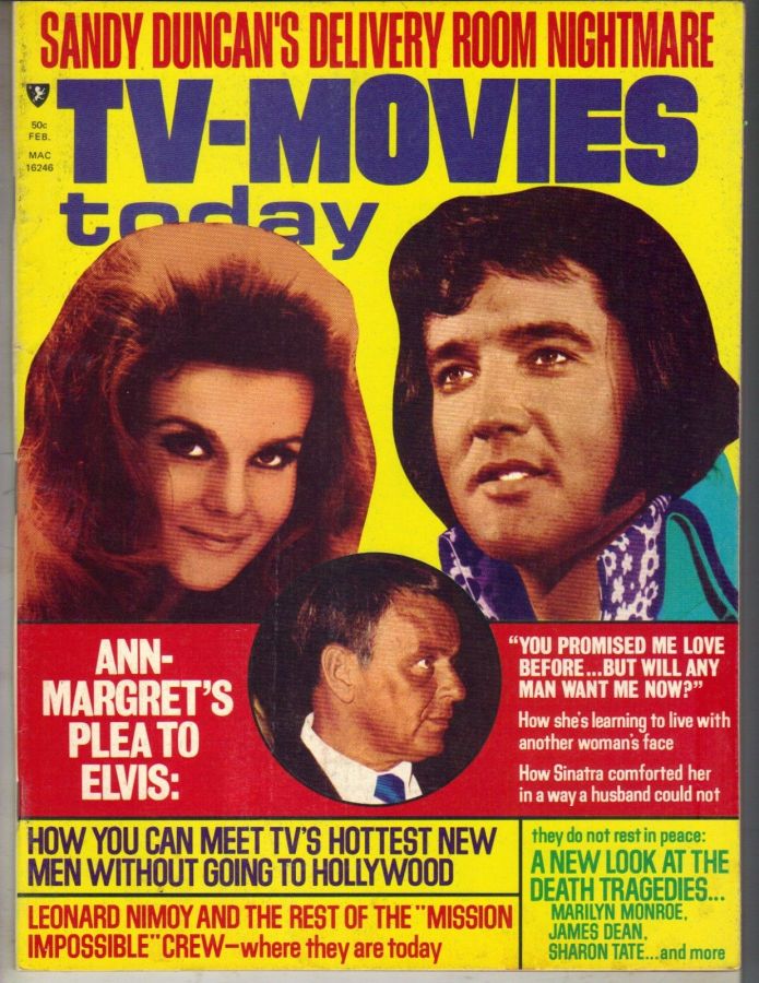 TV-MOVIES TODAY magazine side cover February 1974