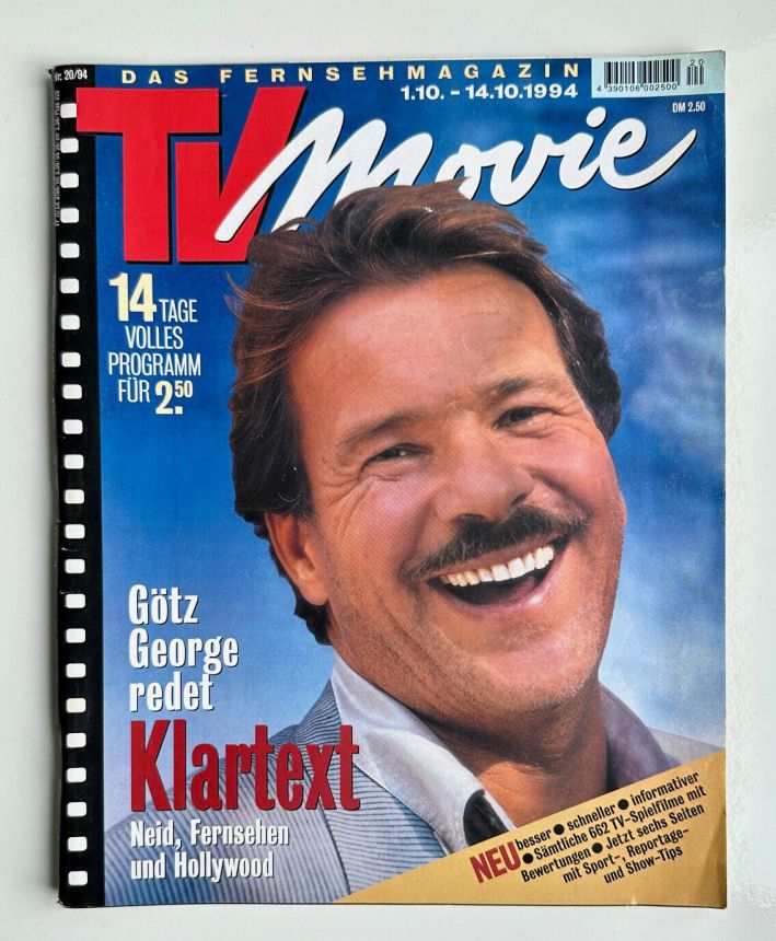 TV MOVIE magazine side cover 1 October 1994