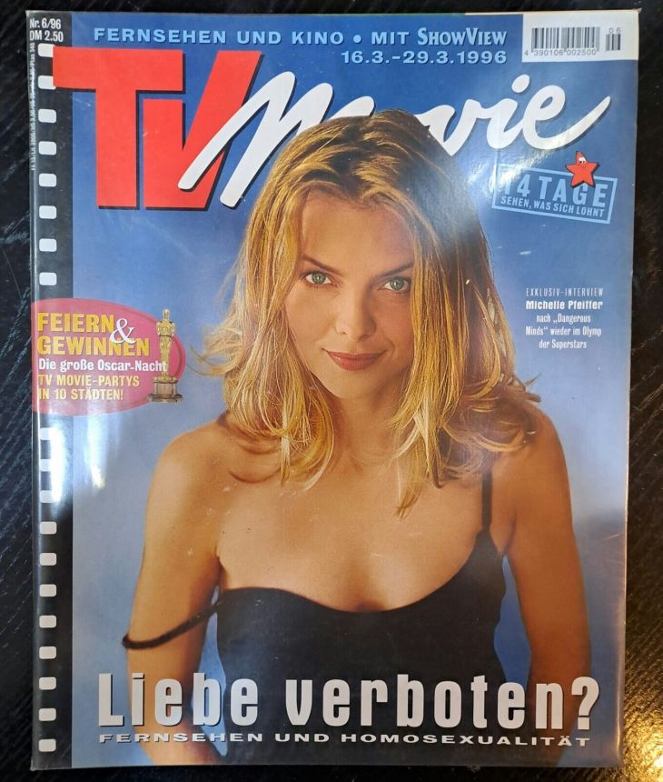 TV MOVIE magazine side cover 16 March 1996