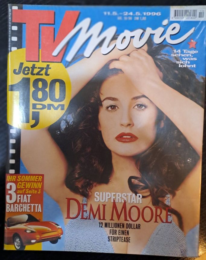 TV MOVIE magazine side cover 11 May 1996