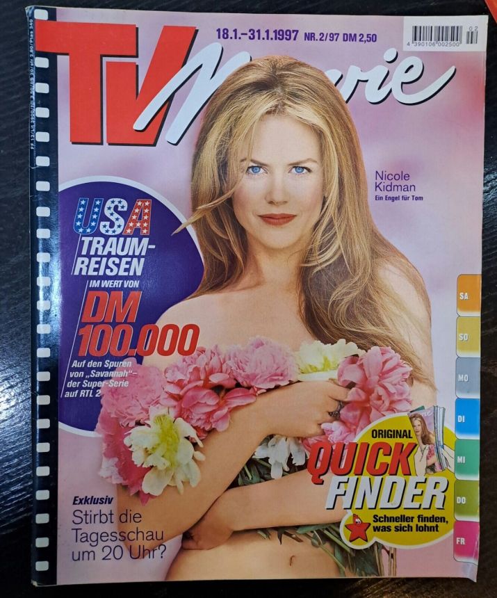 TV MOVIE magazine side cover 18 January 1997