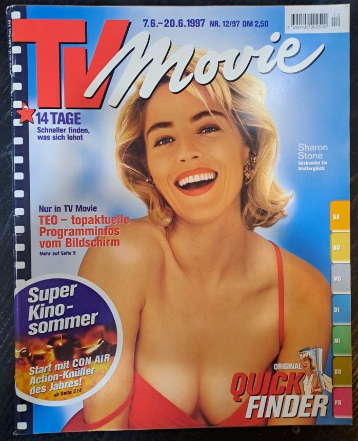 TV MOVIE magazine side cover 7 June 1997