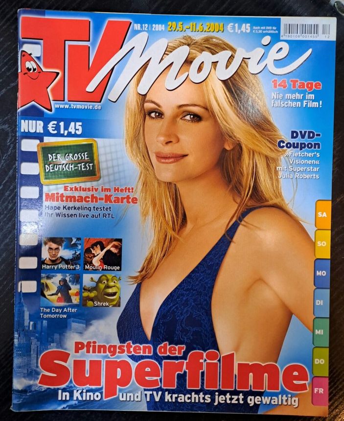 TV MOVIE magazine side cover 29 May 2004