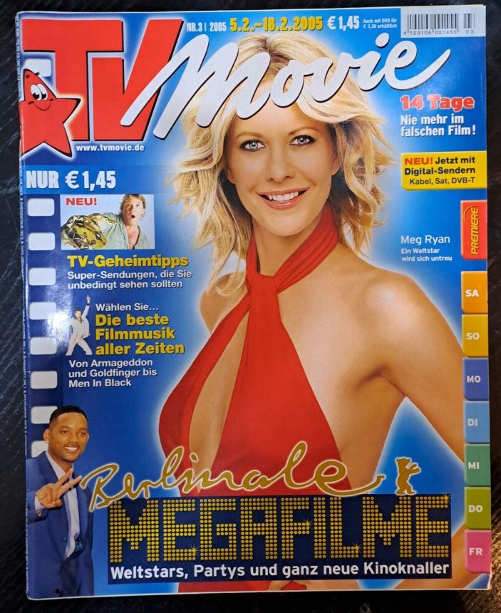 TV MOVIE magazine side cover 5 February 2005