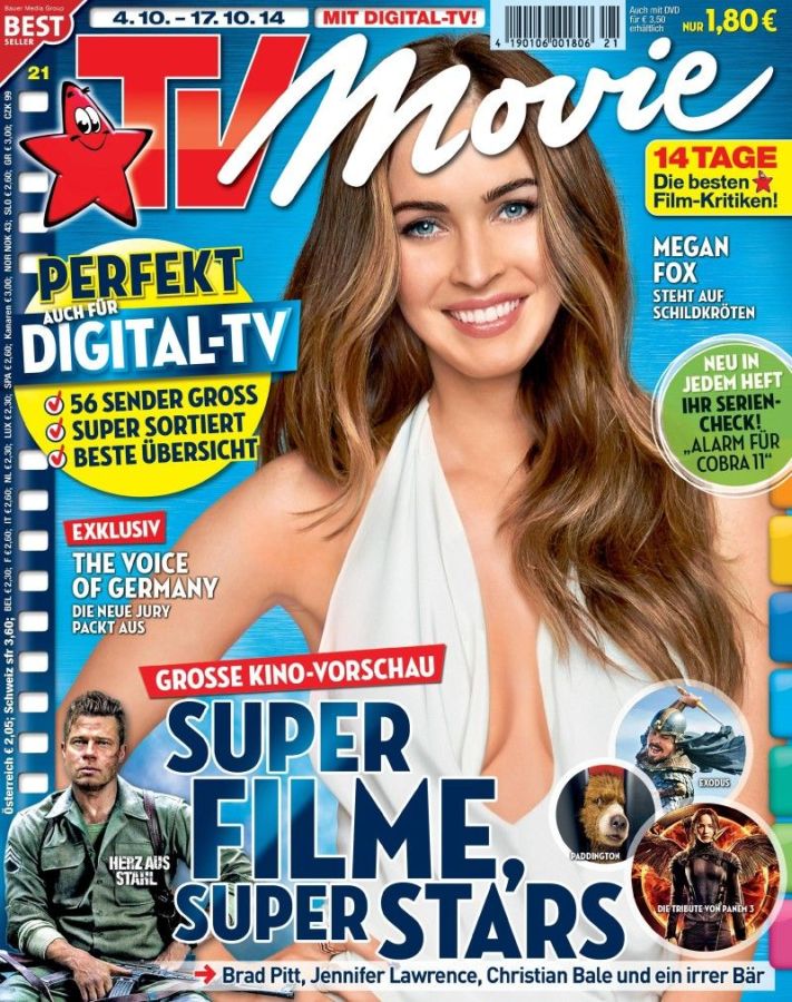 TV MOVIE magazine side cover Issue 21 4 October 2014