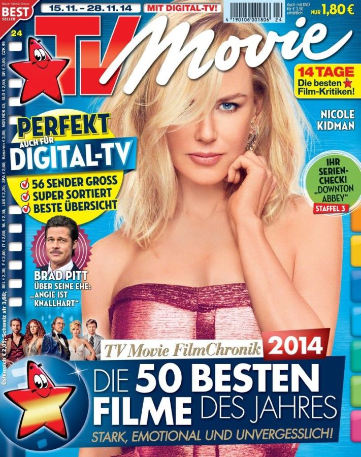 TV MOVIE magazine side cover Issue 24 15 November 2014