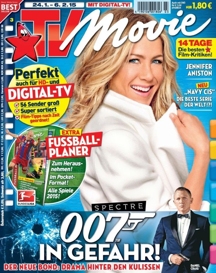 TV MOVIE magazine side cover Issue 3 24 January 2015