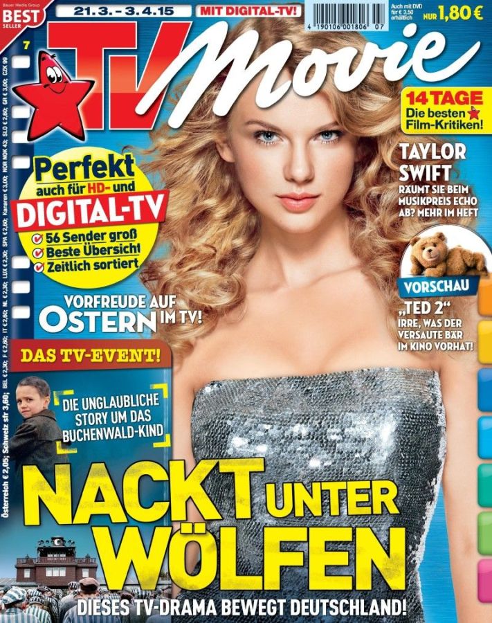 TV MOVIE magazine side cover Issue 7 21 March 2015