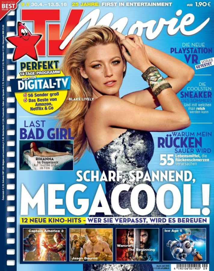 TV MOVIE magazine side cover Issue 9 30 April 2016