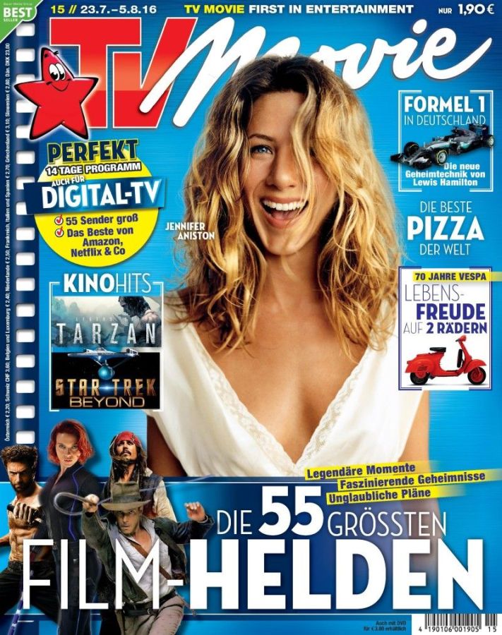 TV MOVIE magazine side cover Issue 15 23 July 2016
