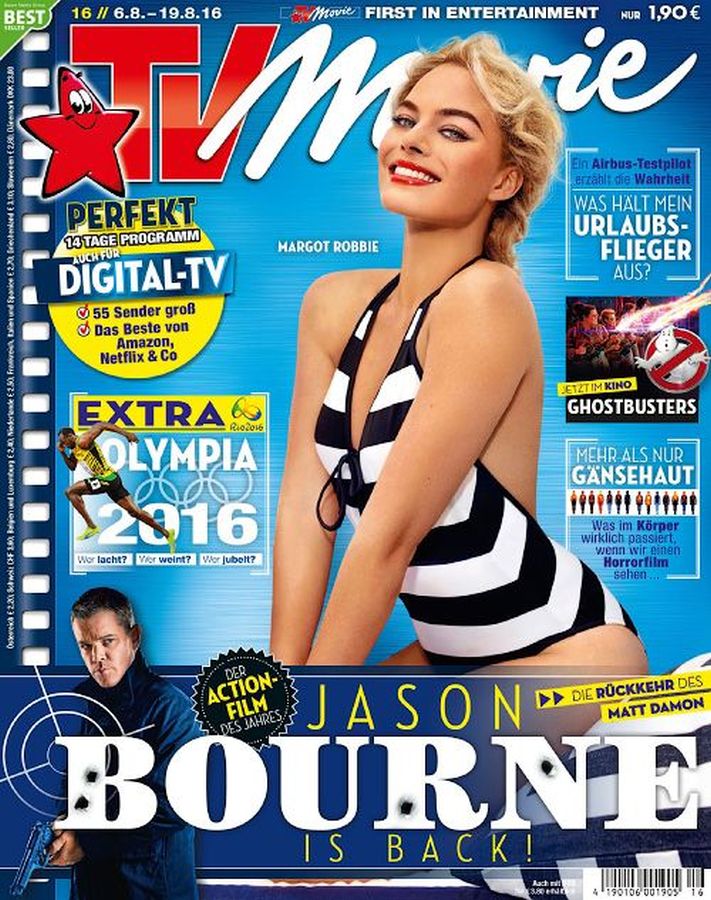 TV MOVIE magazine side cover Issue 16 6 August 2016