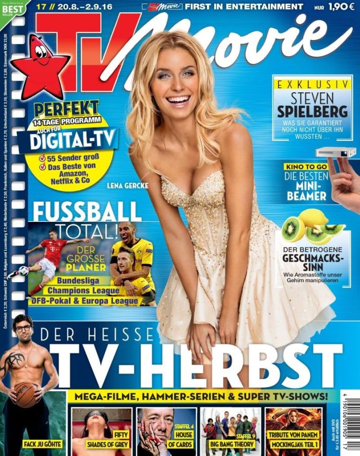 TV MOVIE magazine side cover Issue 17 20 August 2016