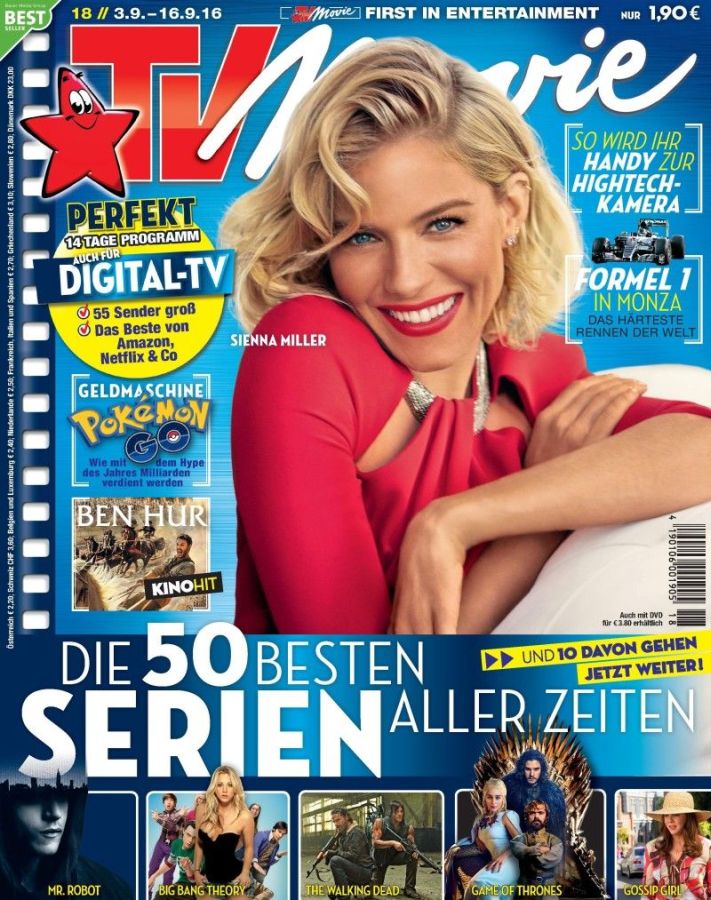 TV MOVIE magazine side cover Issue 18 3 September 2016
